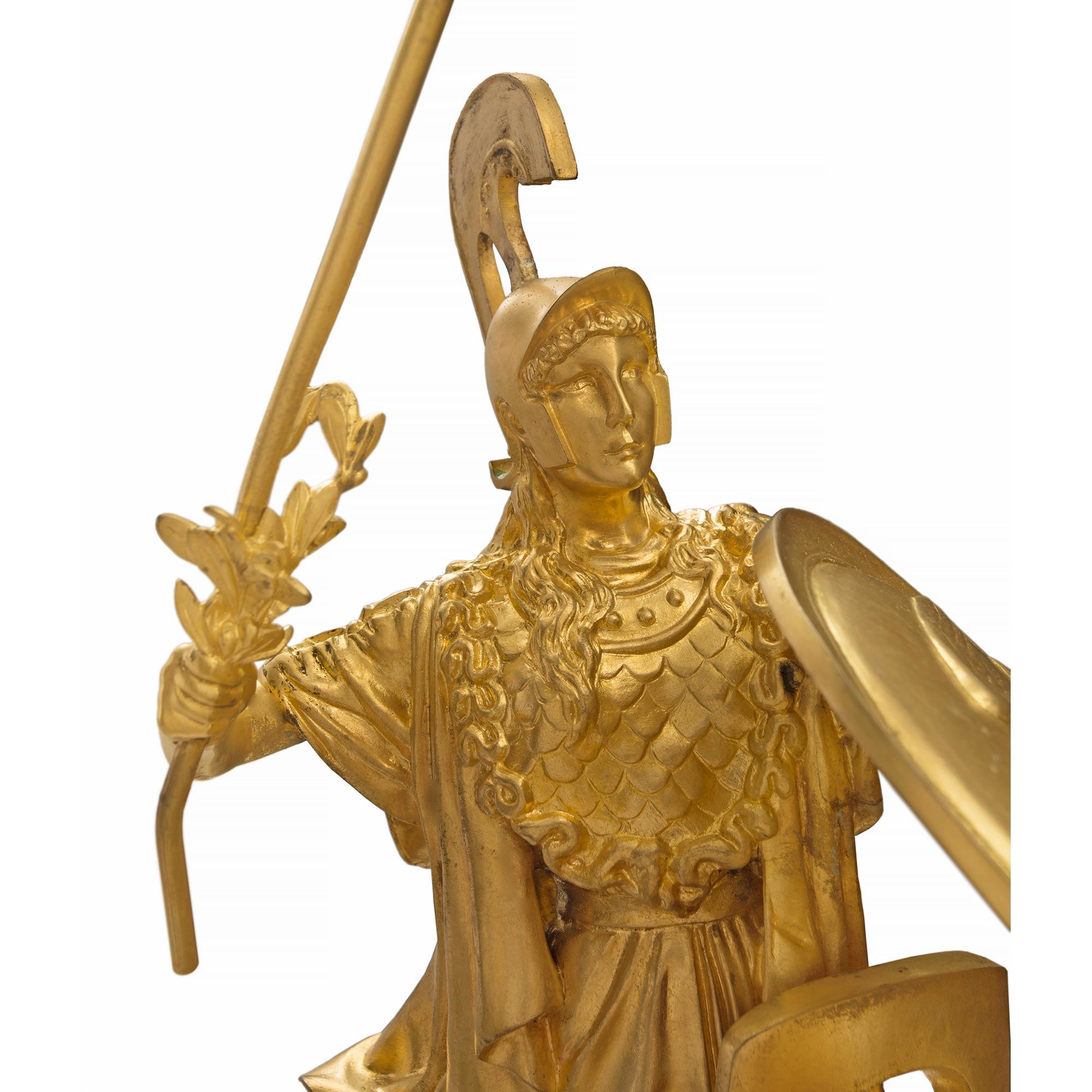 A French 19th Century Louis XVI St. Statue Of The Chariot Of Minerva ...