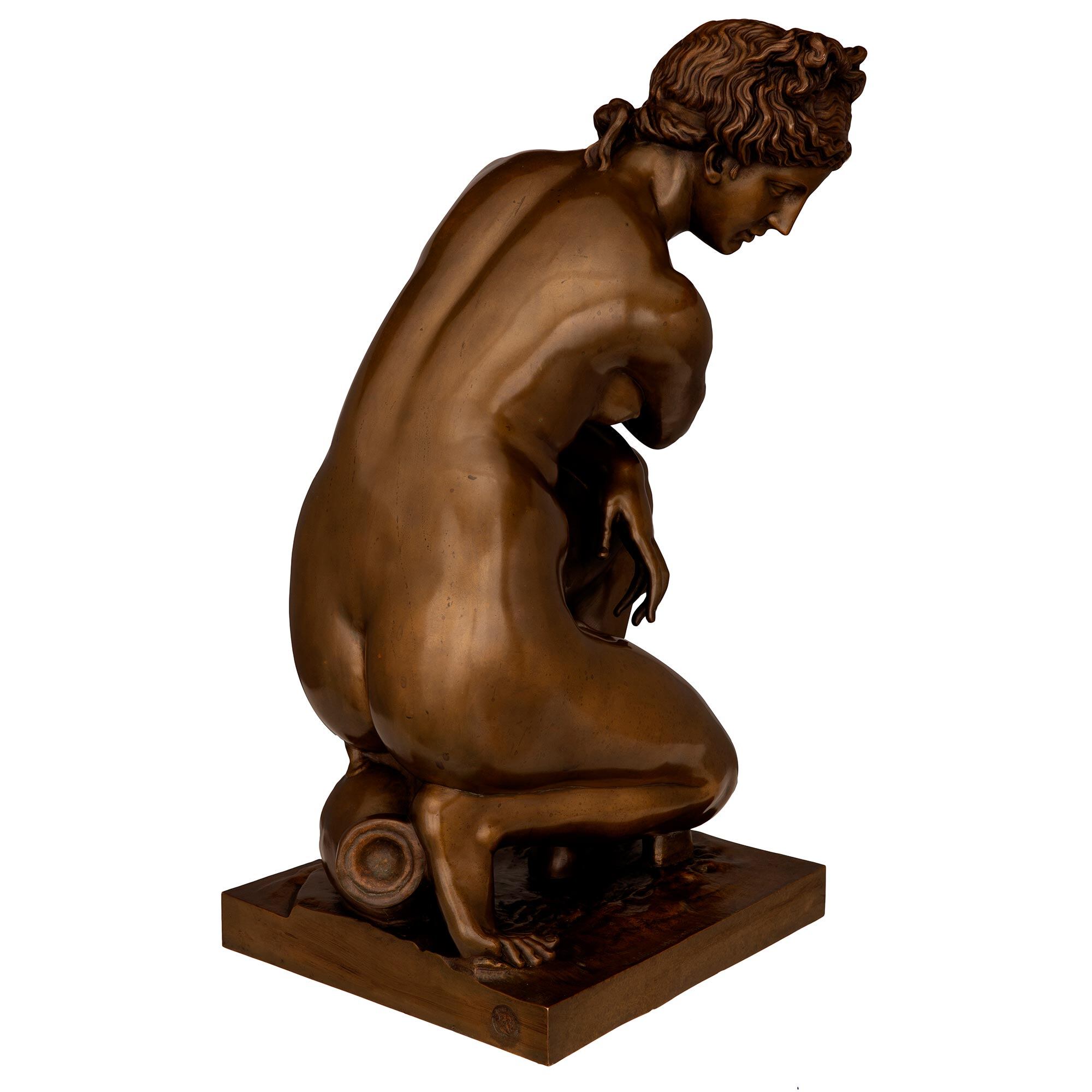 Sculpture, Venus Calipigia - Neoclassical - Bronze - First half